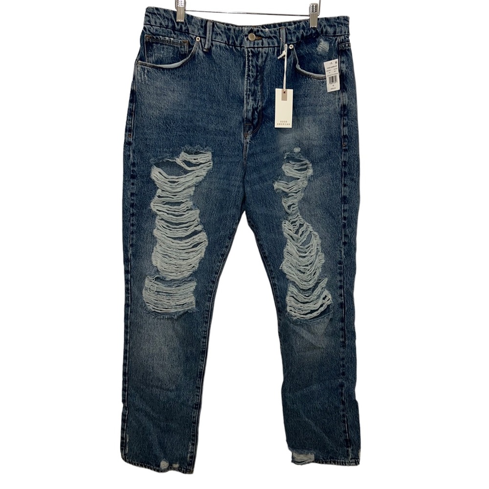 Good American Good Boy Ripped Jeans